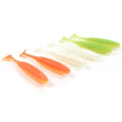 Pack 18 Shad 8.5cm +  9 Têtes Plombées + Boîte Offerte
