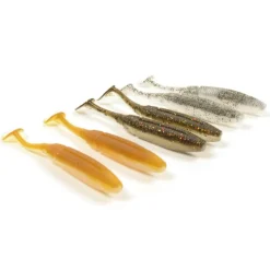 Pack 18 Shad 8.5cm +  9 Têtes Plombées + Boîte Offerte
