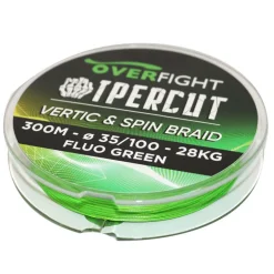 Pack avec une canne Ipercut Heavyspin 2.40 + un moulinet Tank 6000 FD et une tresse Ipercut Spin And Vertic Braid 35mm
