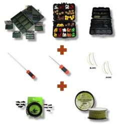 Pack Boite + Accessoires Team Carpfishing