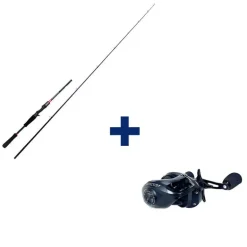 Pack Canne Evok Invictus V2 1.96m, 7-21g + Moulinet Casting Invictus 150HL