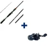 Pack Canne Evok Invictus V2 2.13m, 14-42g + Moulinet Casting Invictus 150HL