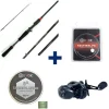 Pack Canne Evok Invictus V2 2.13m, 14-42g + Moulinet Invictus 150HL + Tresse + Fluorocarbone