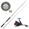 Pack Canne Spinning Evok Invictus V2 1.83m, 7-21g + Moulinet Evok Invictus 2500FD + Tresse Evok Tactikal Braid 0.12mm
