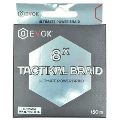 Pack Canne Spinning Evok Invictus V2 2.01m, 5-14g + Moulinet Evok Invictus 2500FD + Tresse Evok Tactikal Braid 0.12mm