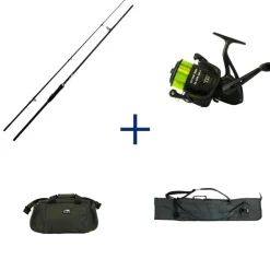 Pack Carp Kidz 2 Cannes + 2 Moulinets Fourreaux + Carryall