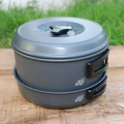 Pack Cooking Logistik Powerful Stove + Logistik Kettle + Logistik Cookware Set