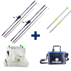 Pack Elementair Surf 450 + Surf Box + Pique Surf Alu 1 M + Baksalt