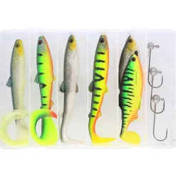 Pack Leurres Souples Westin Pike Box Cast & Jig (x10)