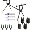 Pack mack2 rod pod falcon 3 rod + détecteurs + supports arrières + indicateurs