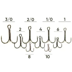 Pack Montage Stingers Chain S (Leurres 12,5 - 15cm)