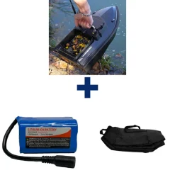 Pack Process Bait Boat + Batterie12000 mAh + Sac