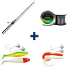 Pack Tank Heavy Spin + Monofilament + 2 Leurre