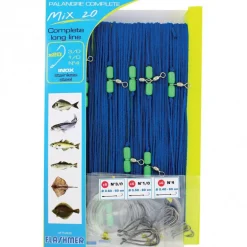 Palangre flashmer mix 50m 20 hameçons