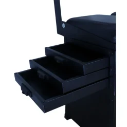 Panier de pêche au coup teos alu large 3 tiroirs avec dossier