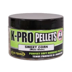 Pellet d'eschage funfishing k-pro sweet corn (mais doux) 60g