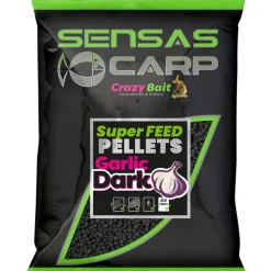 Pellet Sensas Super Feed Garlic Dark 650 g