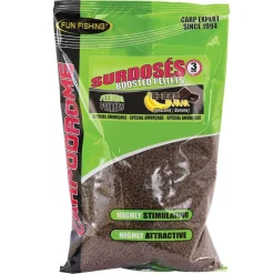 Pellets Fun Fishing Surdosés Choco Banana 700Gr 3mm