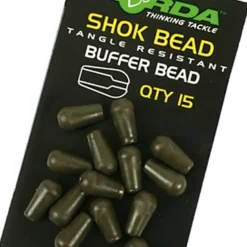 Perle de protection pour ligne carpe korda shock bead (weedy green)