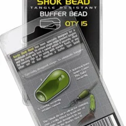 Perle de protection pour ligne carpe korda shock bead (weedy green)