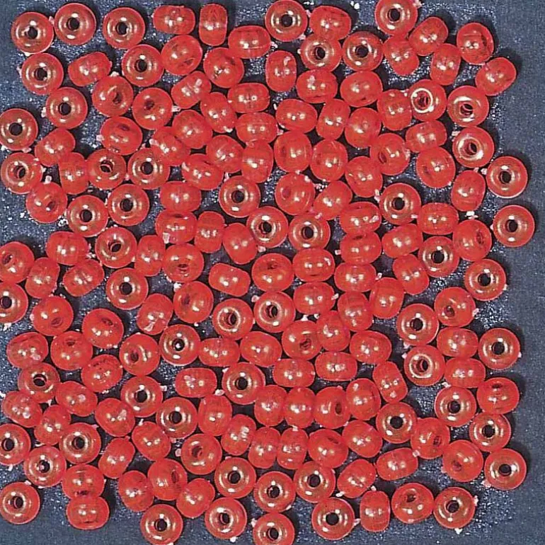 Perles de montage mer flashmer perles oeuf de saumon 4mm (x20)