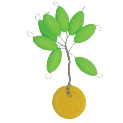 Perles flottantes ovales flashmer stop float 7x15mm