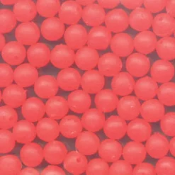 Perles rondes de montage mer flashmer perle balais fluo (x50)