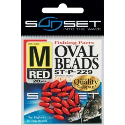 Perles Sunset Ovales Dures