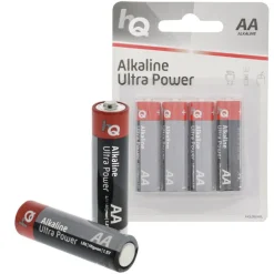 Piles carpe alkaline aa sous blister (x4)