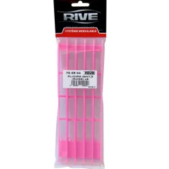 Plioirs pour lignes montées coup rive rose 26x1.8cm (x5)