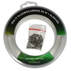 Rig It Fluorocarbon 120/100 30m + Sleeves