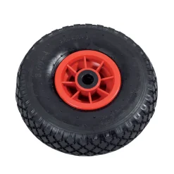 Roue de chariot à rouleaux 260x85 jante rouge