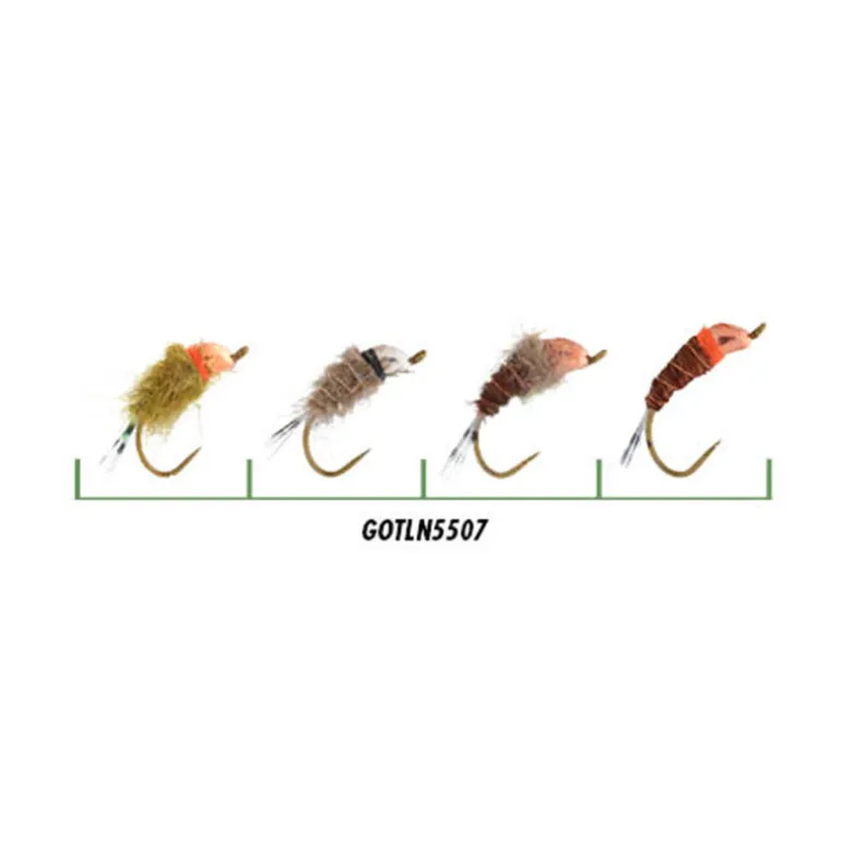 Set de Nymphe Garbolino Javi Versions Poilues x4