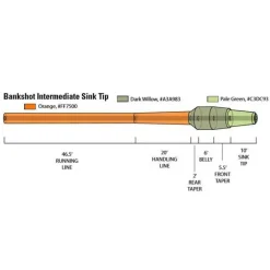 Soie intermédiaire orvis bank shot intermediate wf