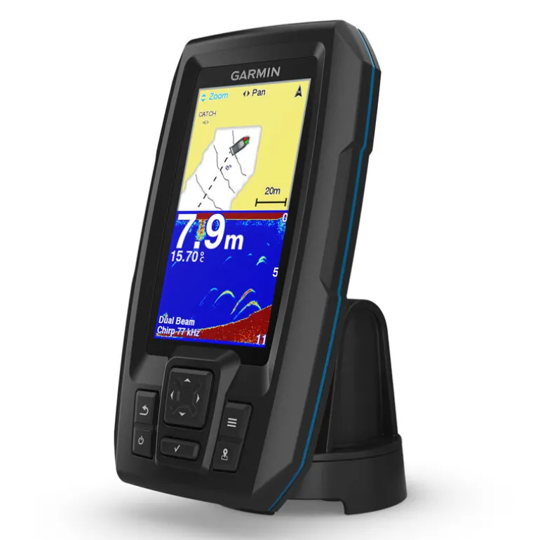 Sondeur Garmin Striker plus 4 sonde bi-faisceaux