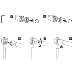 Support de canne arrière Nash Scope Butt Lock Peg