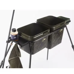 Support seau nash double spod station