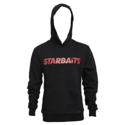 Sweatshirt Starbaits Hoodie Black & Red