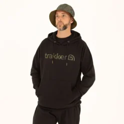 Sweatshirt Trakker CR Logo Hoody Black Camo