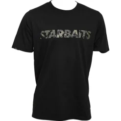 Tee-Shirt Black Camo Starbaits