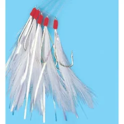 Train de plume filaments flashmer 3 hameçons taille 1/0