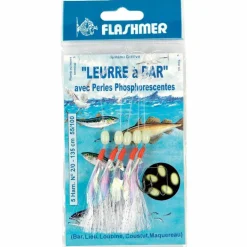 Train de plumes mer flashmer leurre a bar couleur