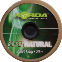 Tresse à bas de ligne carpe korda super natural 25lbs