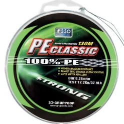 Tresse Asso Pe Classic Verte 130m