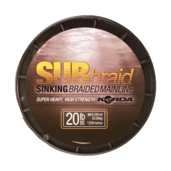 Tresse carpe Korda sub braid 1200m