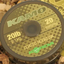 Tresse gainée carpe korda kamo coated hooklink (20m)