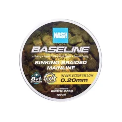 Tresse Nash Baseline Sinking Braid UV Yellow 600m