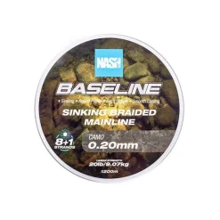 Tresse Nash Baseline Sinking Braid Camo 1200m