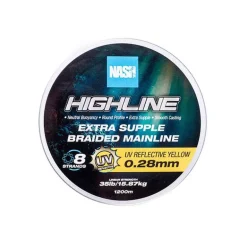 Tresse Nash Highline Extra Supple Braid UV Yellow 600m