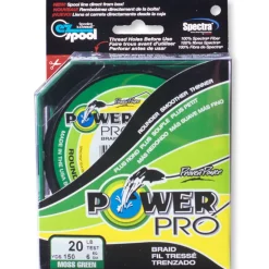 Tresse power pro verte 135m